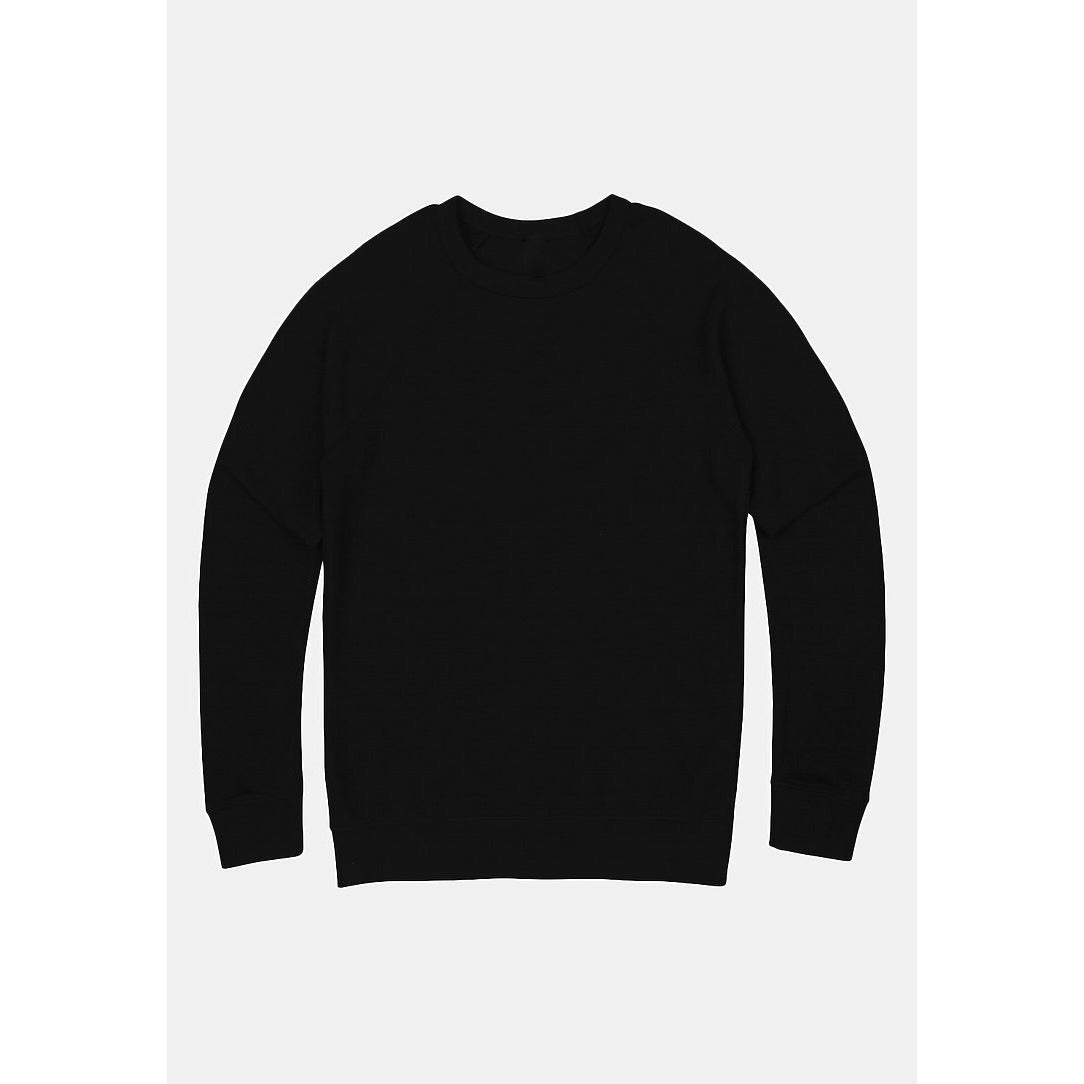 French Terry Raglan Crewneck Sweatshirt - Somebody Apparel